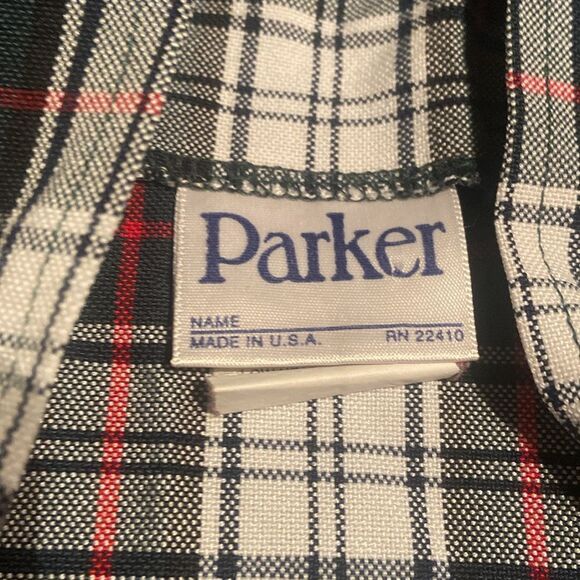 Parker Kids Plaid Dress - Blue and Red school uniform size 6 - Picture 3 of 5